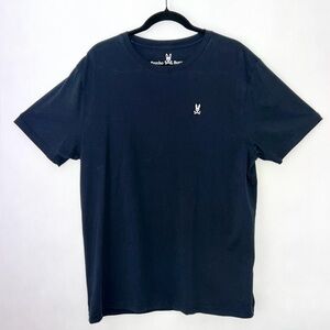 Psycho Bunny Mens Classic Crew Neck Tee Navy